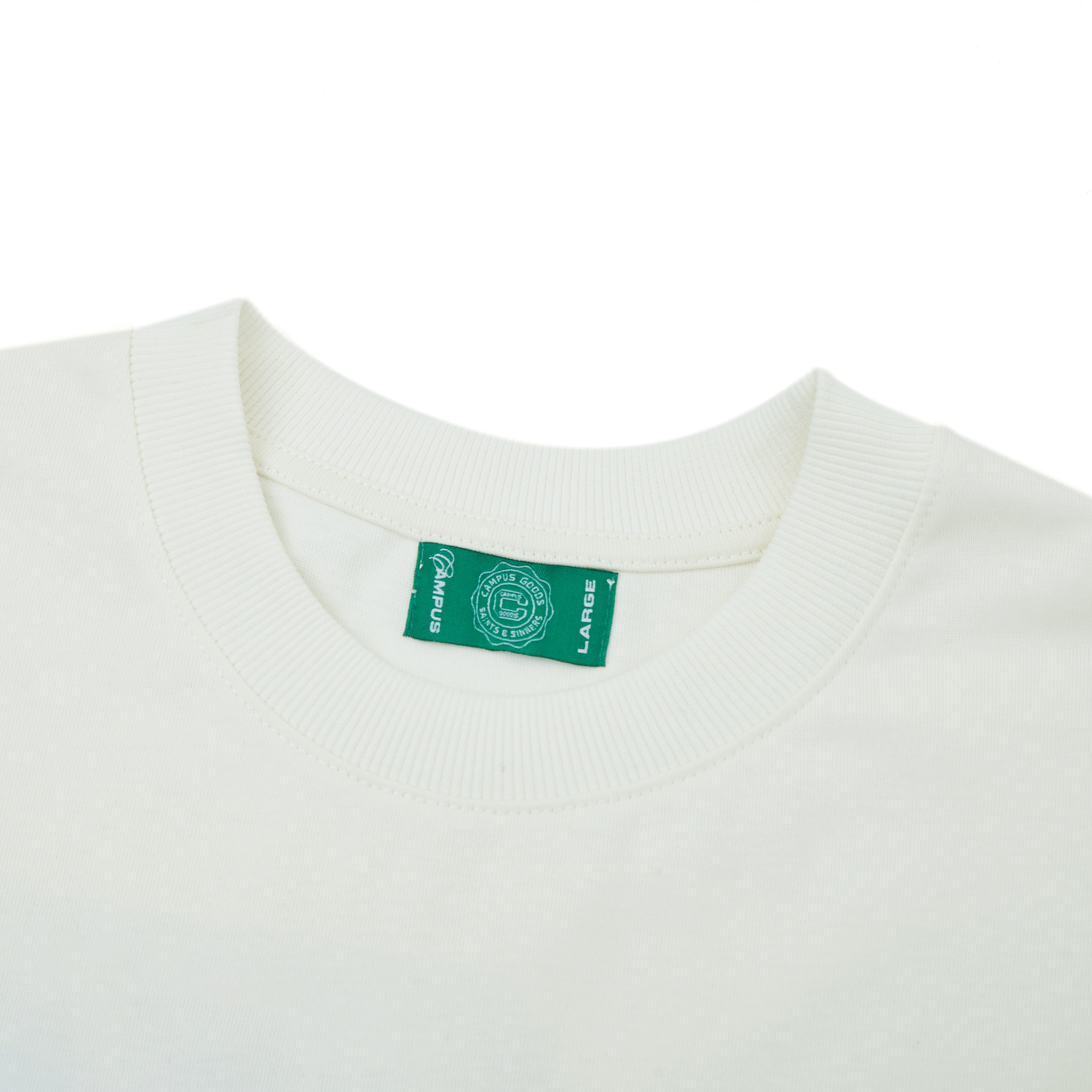 Fumes Crop Tee (Cream)
